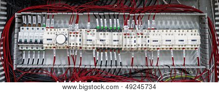 New control panel wiring