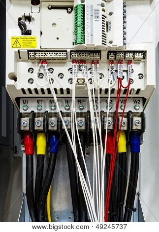New control panel wiring