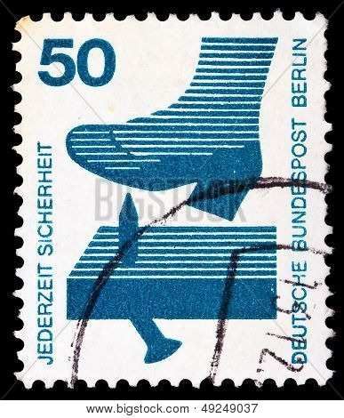 German Post Stamp