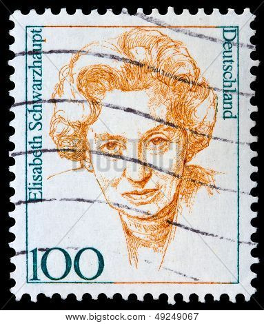 German Post Stamp