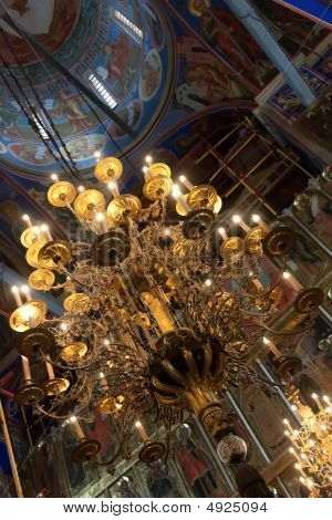 Interior de la iglesia ortodoxa