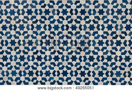 Moroccan Vintage Tile Background