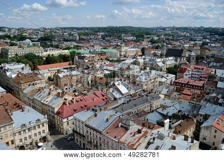 Panorama of Lviv