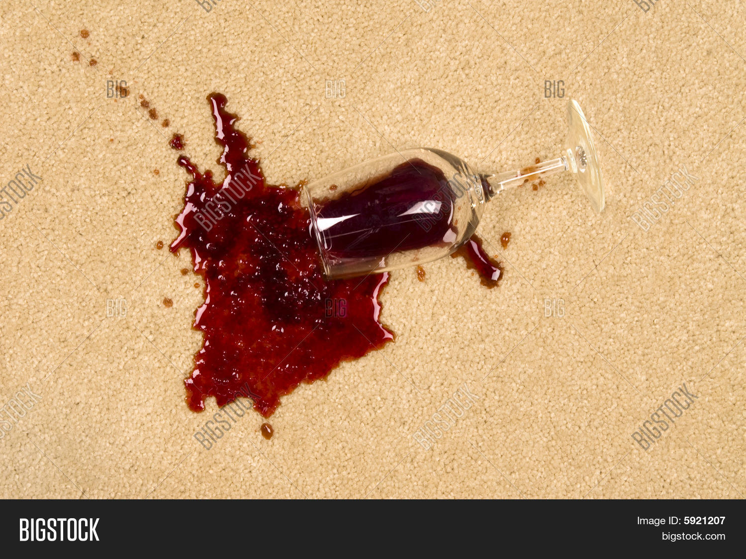 Spilled Wine On Carpet Image & Photo (Free Trial) Bigstock