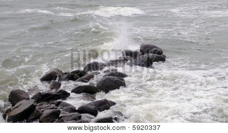 Tempesta nel Mar Baltico
