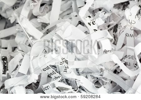 paper pulp, symbol photo for data destruction, documentation and legacy data