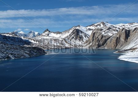 Unique Lake Tilicho, Nepal