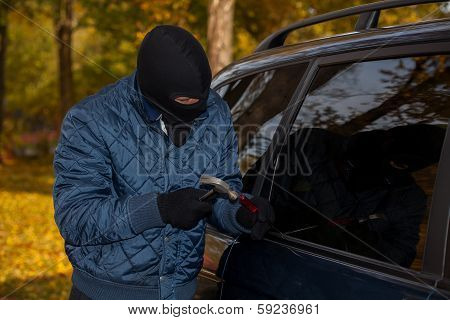 Masked Car Criminal
