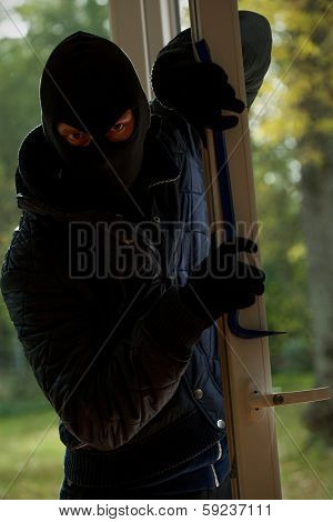 Scary Masked Burglar