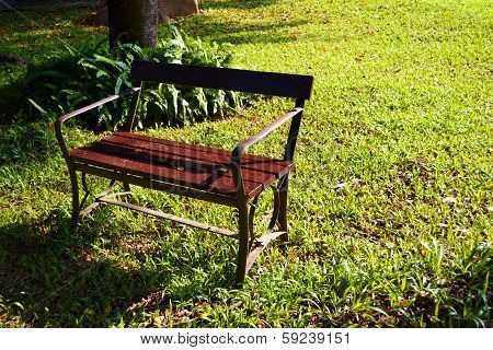 Wooden Bench