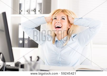 Happy Businesswoman