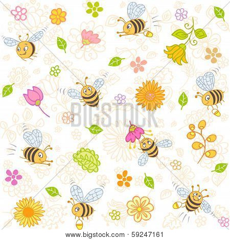 bees seamless