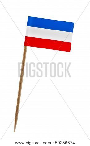 Flag Of Yugoslavian Fed. Rep.