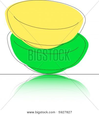 Ciotole di zuppa