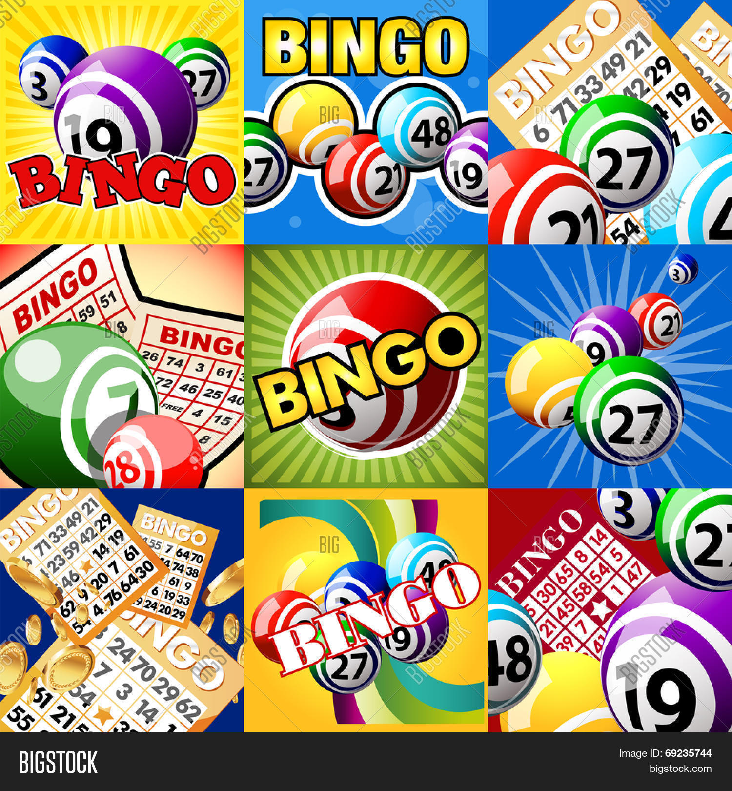 Bingo 矢量图和照片（免费试用） | Bigstock