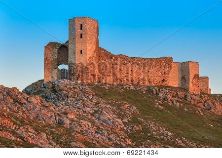 Antique Fortress Ruins. Enisala