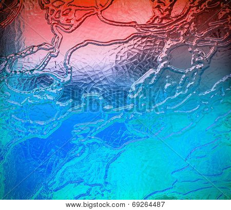 abstract glass texture