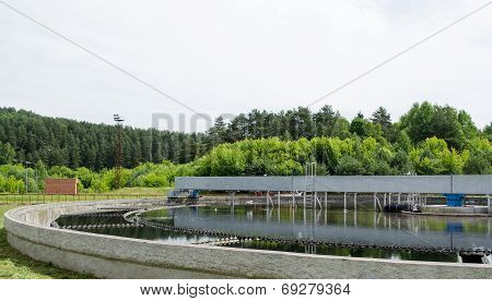 Cleaned Sewage Water Clarification Waterwork