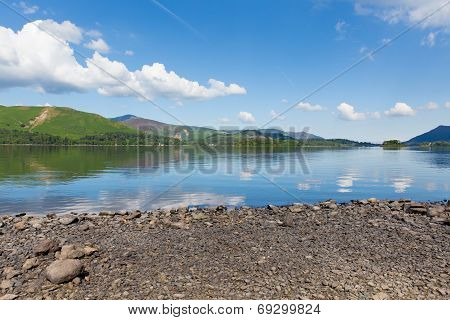 Derwentwater Lake District National Park Cumbria England uk near Keswick