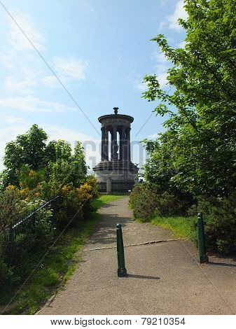 Dugald Stewart Monument on Calton Hill