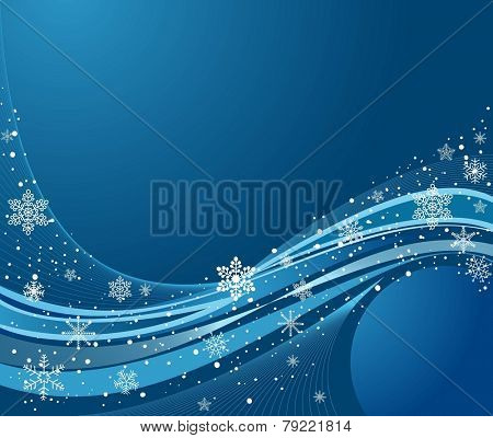 Blue vector design