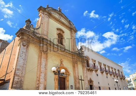 Church of St. Francesco. Fasano. Puglia. Italy.