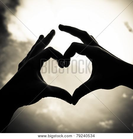 Love Shape Hand