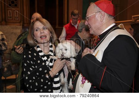 Cardinal Dolan blessing Maltese