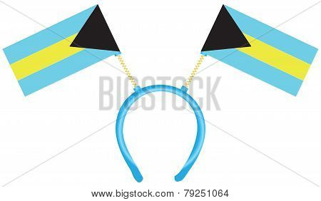 Headdress With Flags Bahamas