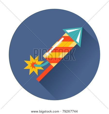rocket fireworks icon