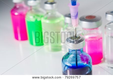 Medicine Laboratory Injection