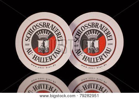 Beermats From Schlossbrauerei Beer.