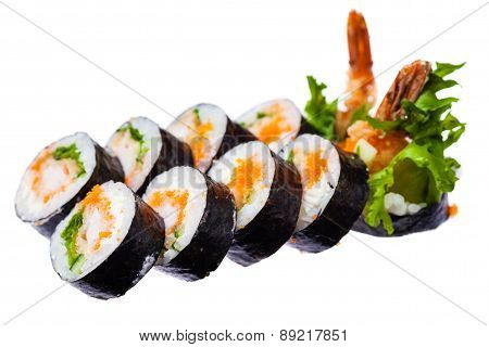 Prawn maki