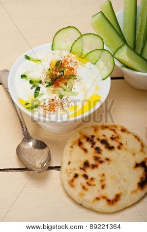 Arab Middle East Goat Yogurt And Cucumber Salad
