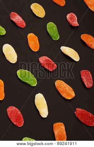 Candied dried fruits
