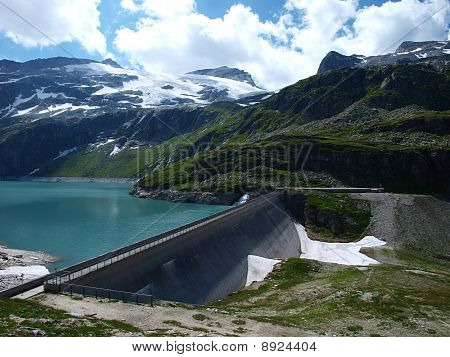 Weissee Alpine sø i Alperne
