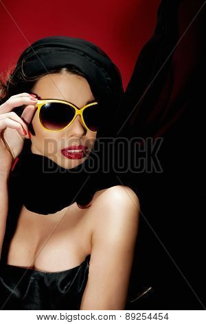 Portrait Of Sensual Woman.
