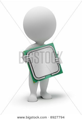 3D małych ludzi - procesor