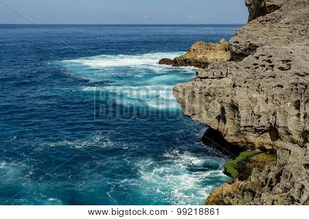 Coastline At Nusa Penida Island