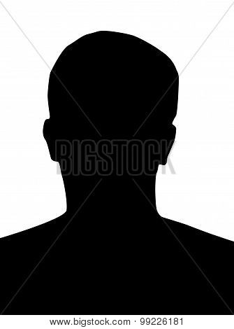 Profile picture silhouette