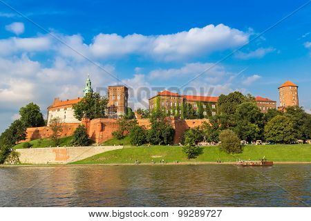 Wawel Castle In Kracow