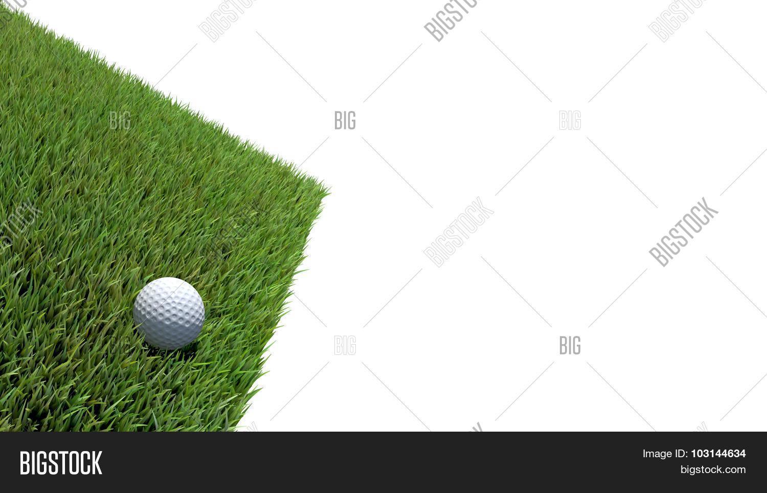 Golf Ball On Green 03 Image & Photo (Free Trial) Bigstock