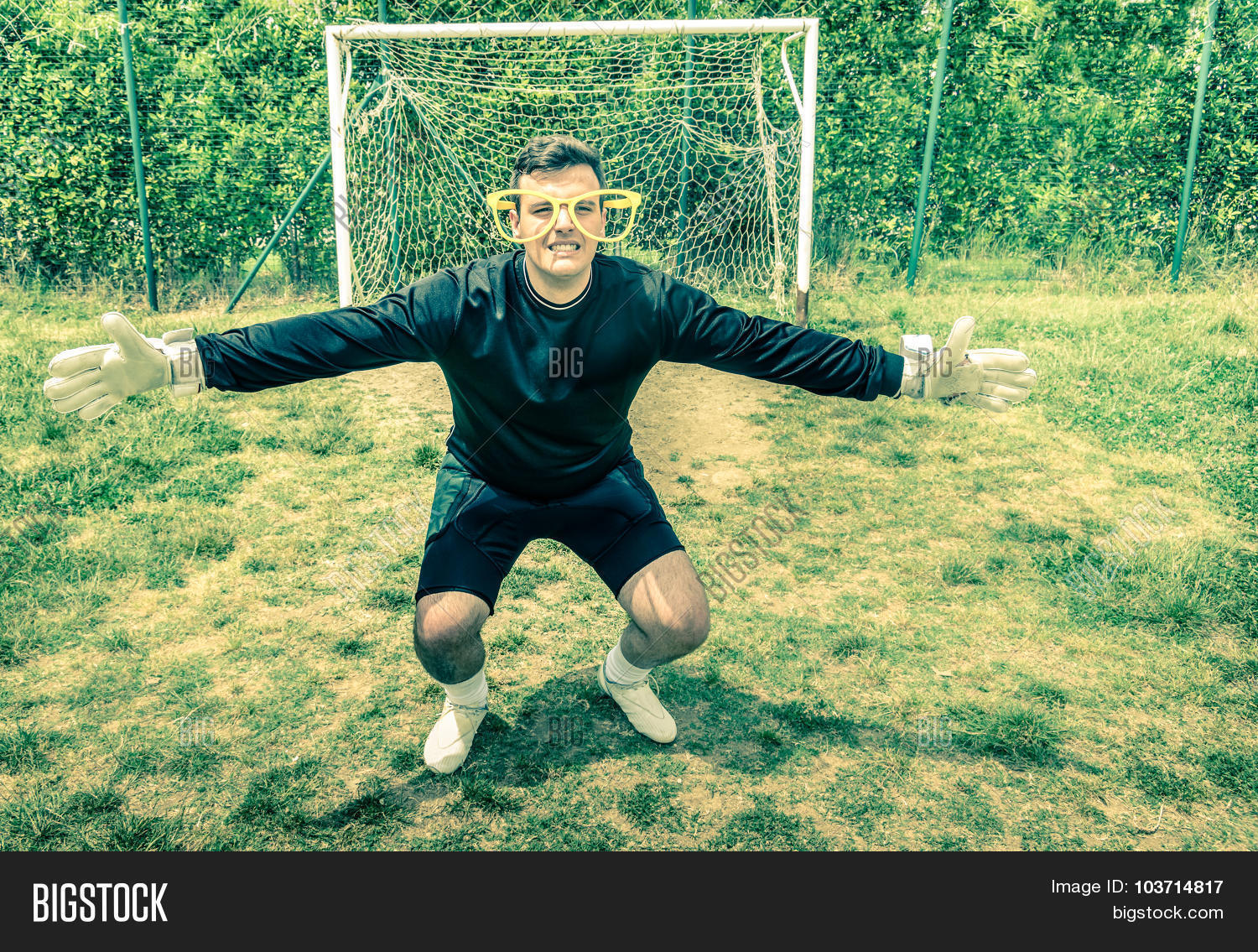 Funny Goalkeeper Image & Photo (Free Trial) Bigstock