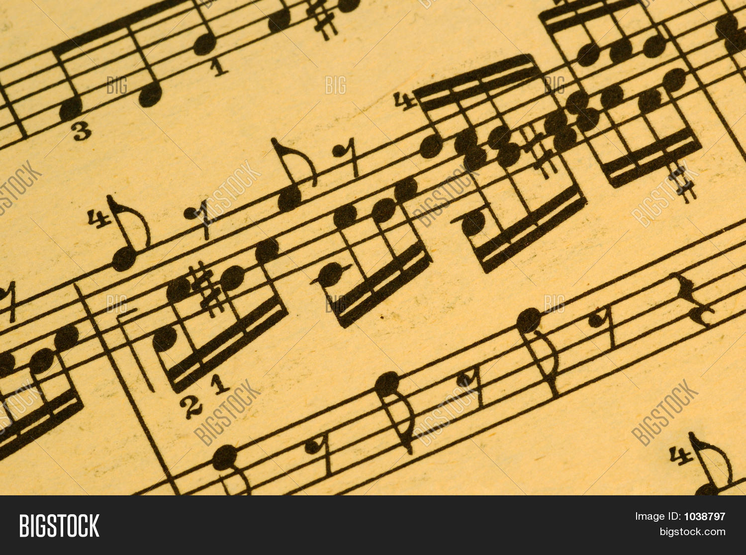 Musical Score Image & Photo (Free Trial) Bigstock