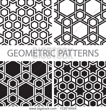 Seamless Geometric Tiling Patterns