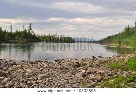 River Muksun, The Putorana Plateau.