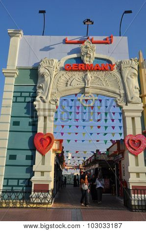 Germany pavilion at Global Village in Dubai, UAE