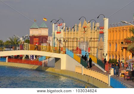 Pavilions at Global Village in Dubai, UAE