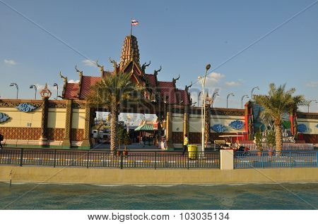 Thailand pavilion at Global Village in Dubai, UAE
