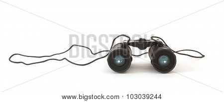 Binoculars On White